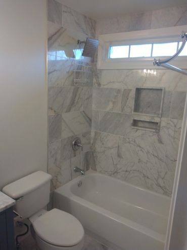 Shower Re-Tiling - after