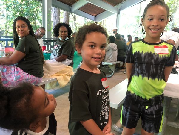 family members at a Quander family reunion