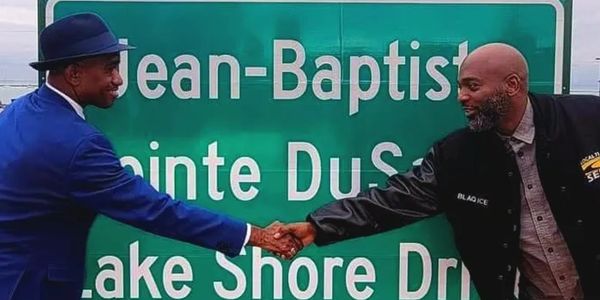 Blaq Ice was largely responsible for the renaming of Lake Shore Drive to DuSable Lake Shore Dr.