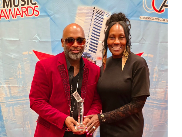 Blaq Ice makes history as the first poet to win the 312 Music Awards and the Chicago Music Awards