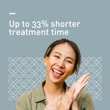Flexibrace offers girl up to 33% shorter treatment time