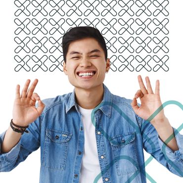 Happy boy after Flexibrace treatment