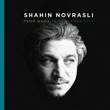 Black and white portrait of Shahin Novrasli.