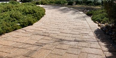 Sealed Concrete Pavers