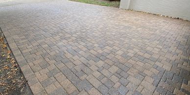 Stained Concrete Pavers