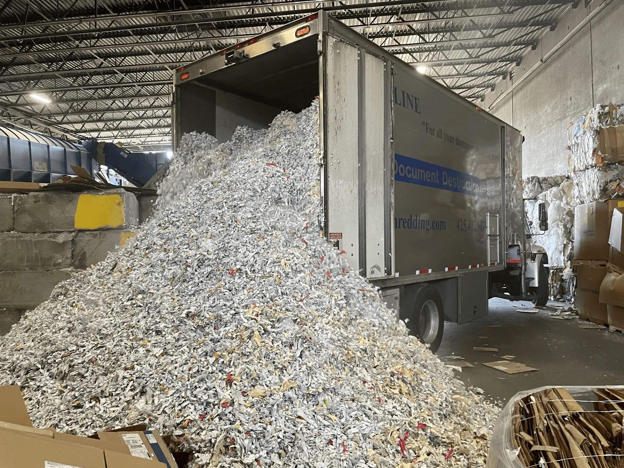 Recycling shredded paper Arlington, WA