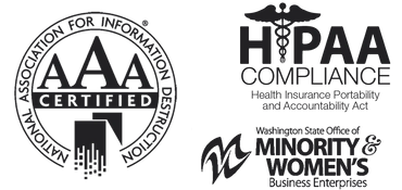 mobile shredding certifications, Renton