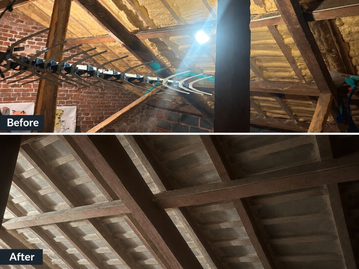 Spray Foam Removal