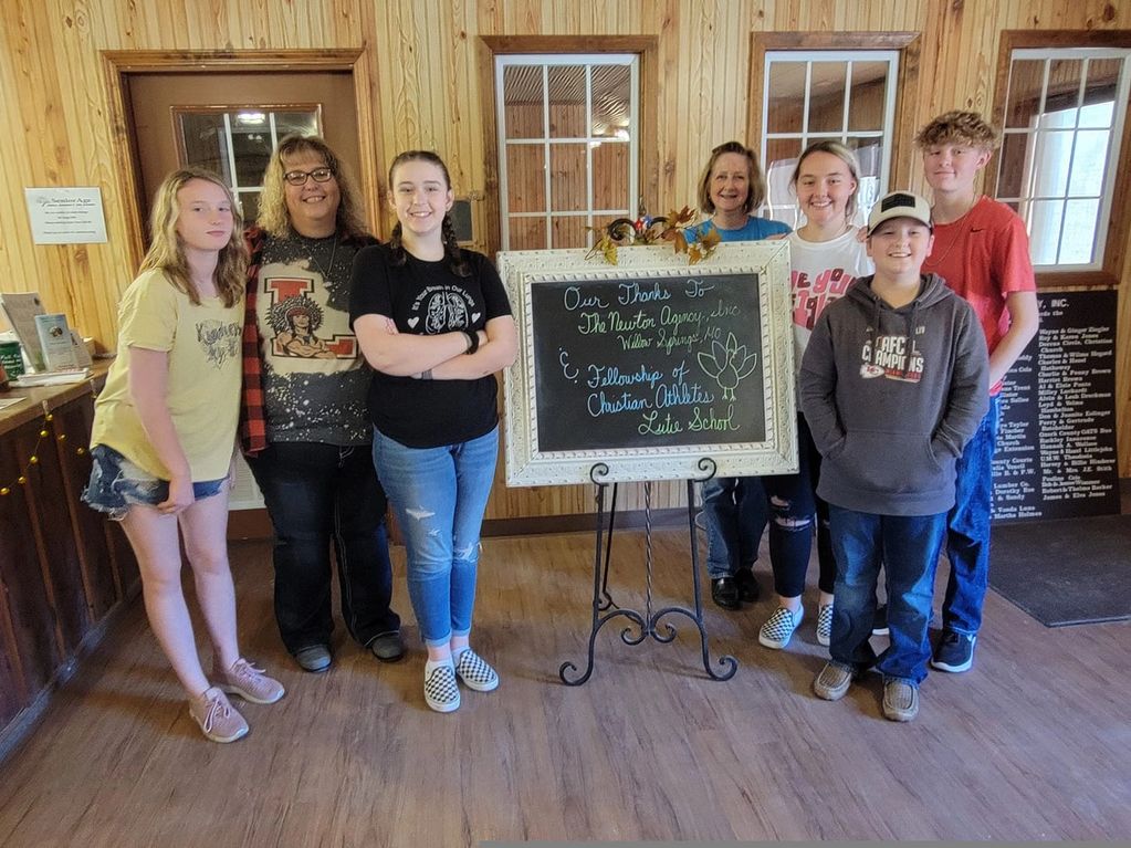 FCA had a great time serving food at the Gainesville Senior Center.