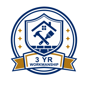 Cordeiro Custom Remodeling & Repair 3 Year Workmanship Warranty Badge.