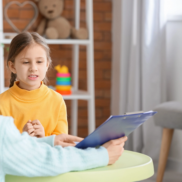 Speech therapy evaluation