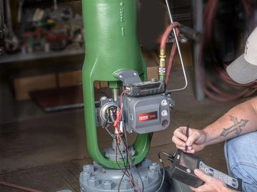 Valve positioner calibration