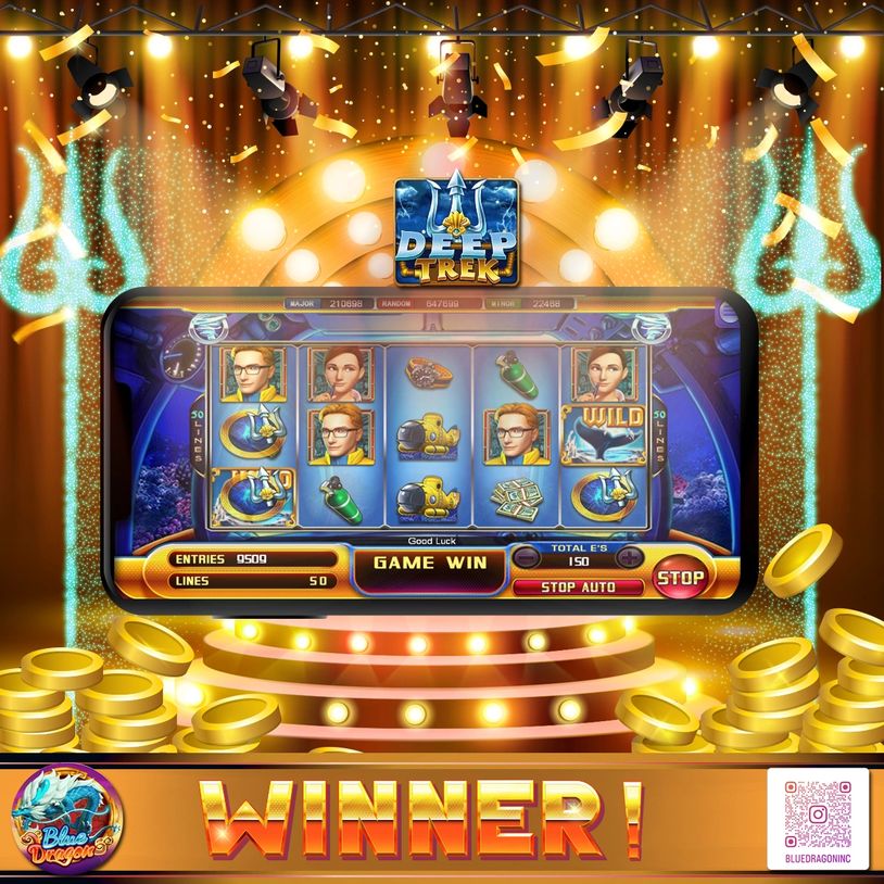 Deep Trek Slot Game, Online Slot Games, Blue Dragon, Playgd, Play at Home, FireKirin, Orionstars