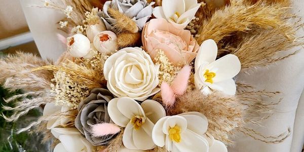 Boho wedding bouquet