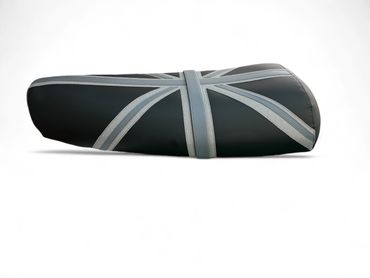 custom scooter seat vespa lambretta union jack