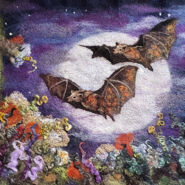 Evening Pollinators by Helen Russell