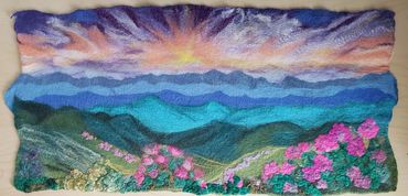 Blue Ridge Mountains Inspired by the photography of Dave Allen