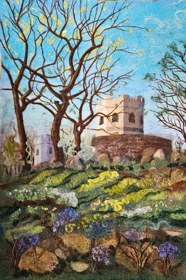 Castle at Snug Harbor by Helen Russell