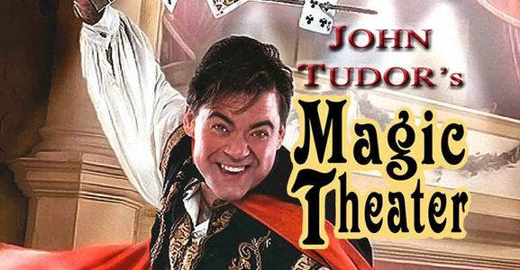 John Tudor's Magic Theater, with John's face smiling.