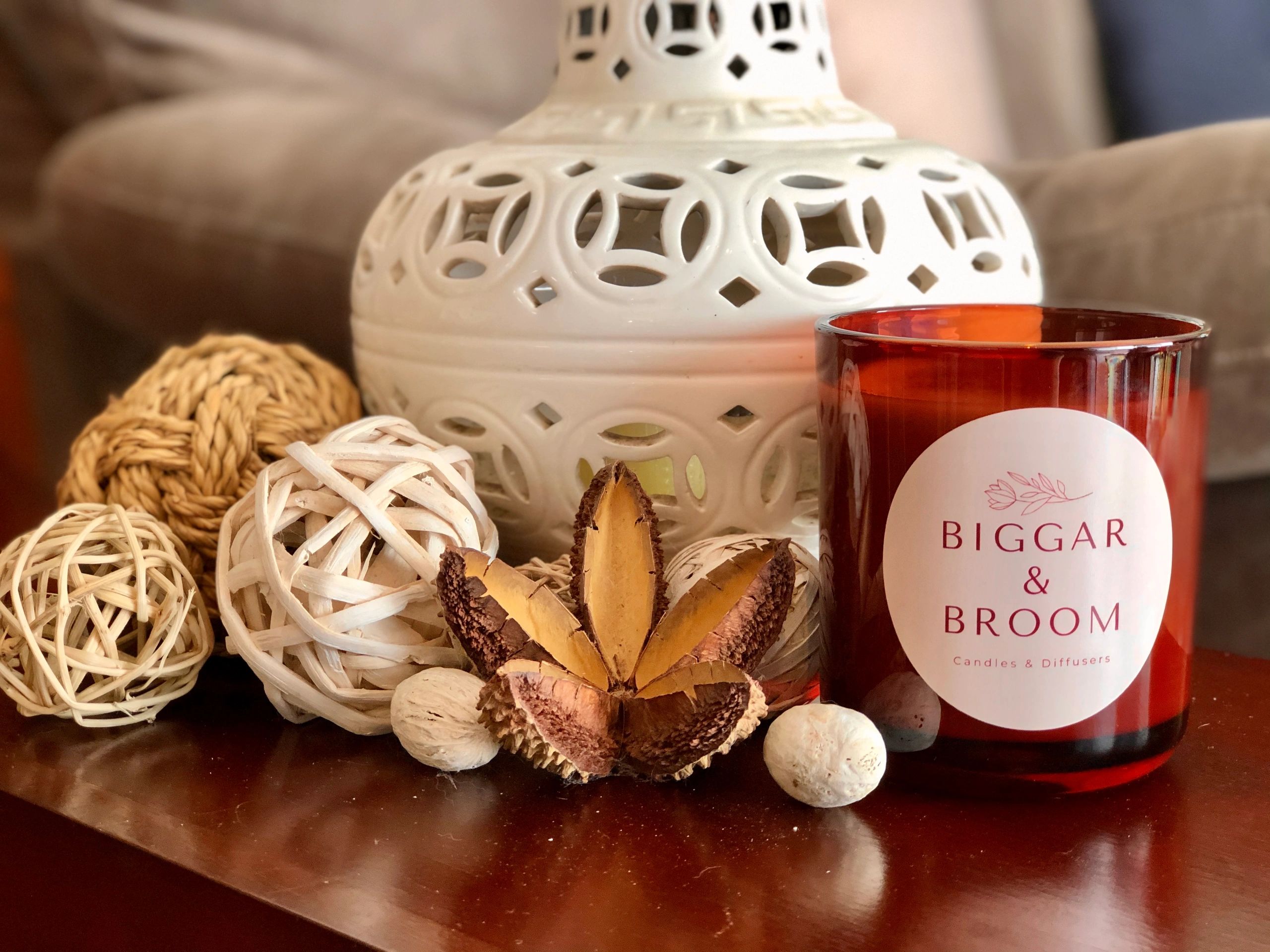 Biggar & Broom Candles, Diffusers