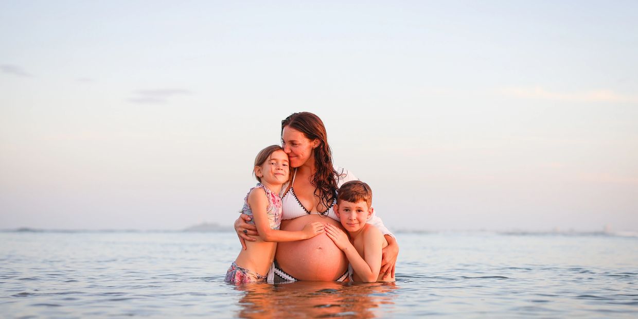 Maternity Photography Taken at Twin Waters, Sunshine Coast
