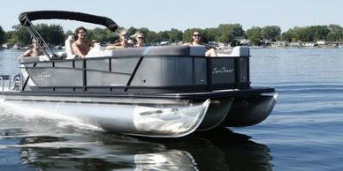 Sunchaser Tritoon boat rental Naples FL
