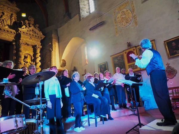 The Choeur de la Boulzane choir