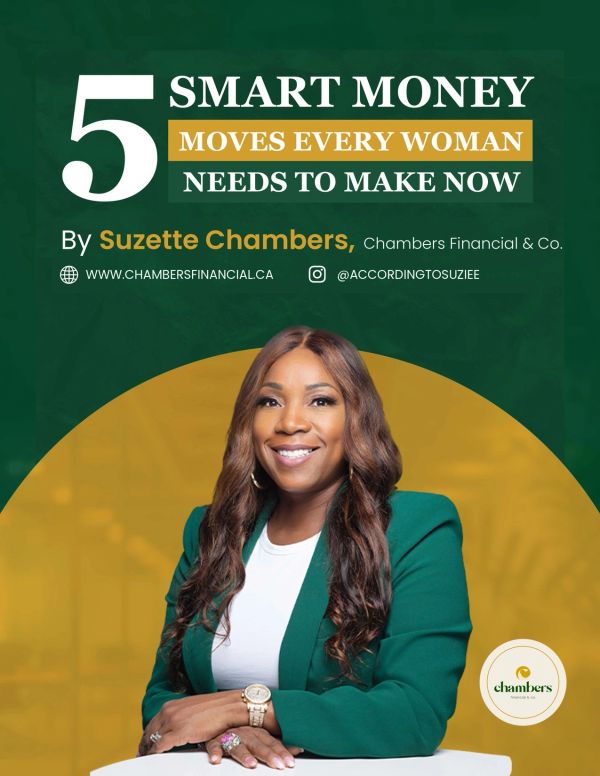 Suzette Chambers promoting smart money moves for women.