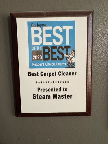Best of the Best Award 2020 Best Carpet Cleaner Readers Choice Awards
