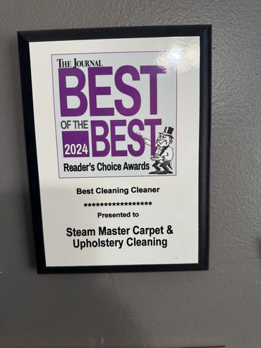 Best of the Best Award 2024 Best Carpet Cleaner Readers Choice Awards