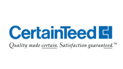CertainTeed logo with the slogan 'Quality made certain. Satisfaction guaranteed.'