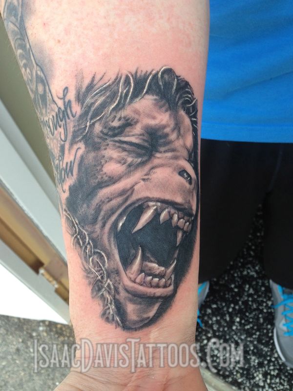 American werewolf in london tattoo 