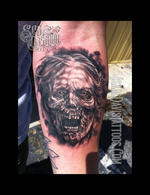 Zombie tattoo 