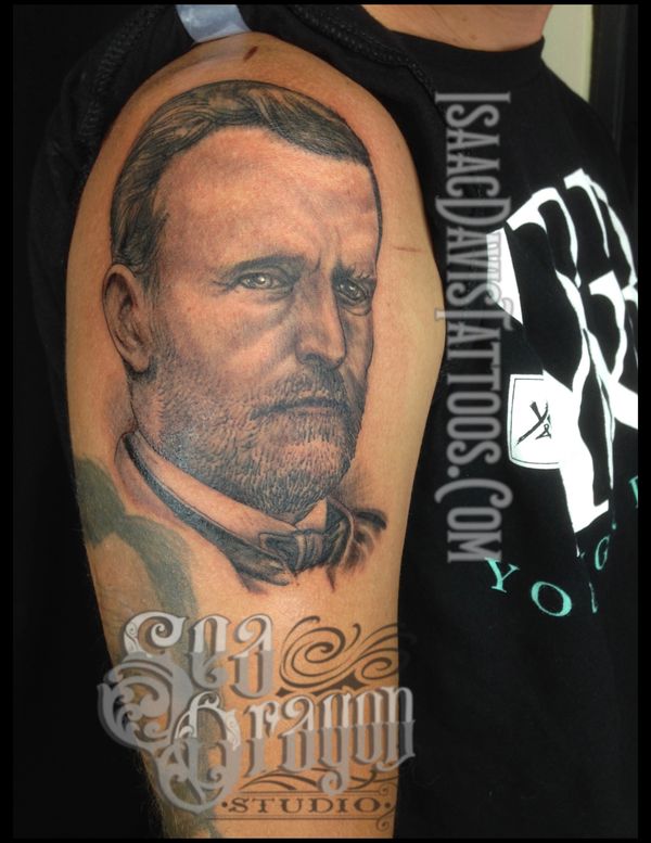 Roosevelt portrait tattoo 
