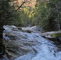 another waterfall on Harmony Lodge property