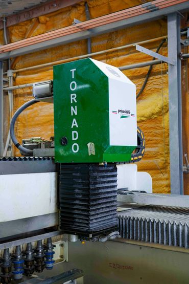 Advanced machinery used to custom cut your project.