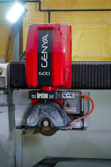 Machinery use to custom cut your project.