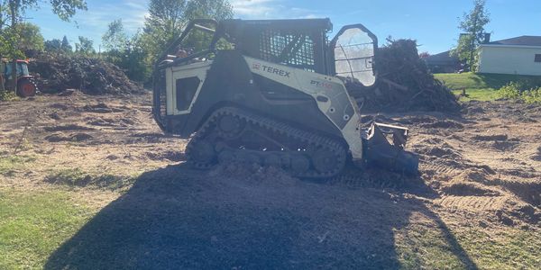 We do stump removal and grinding. Along with reclamation after removal.