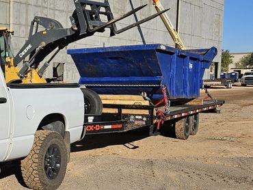 Roll-off dumpster haul