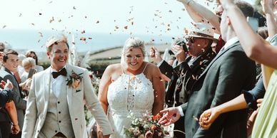 Devon wedding hair beach wedding