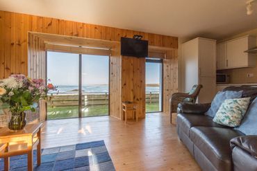 Living Room at Traigh Beach Cottage on Islay