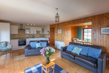 Living Room at Traigh Beach Cottage on Islay