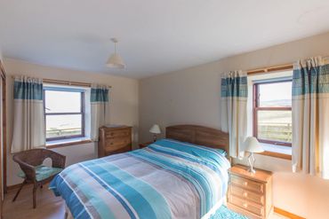 Bedroom 1 at Traigh Beach Cottage on Islay