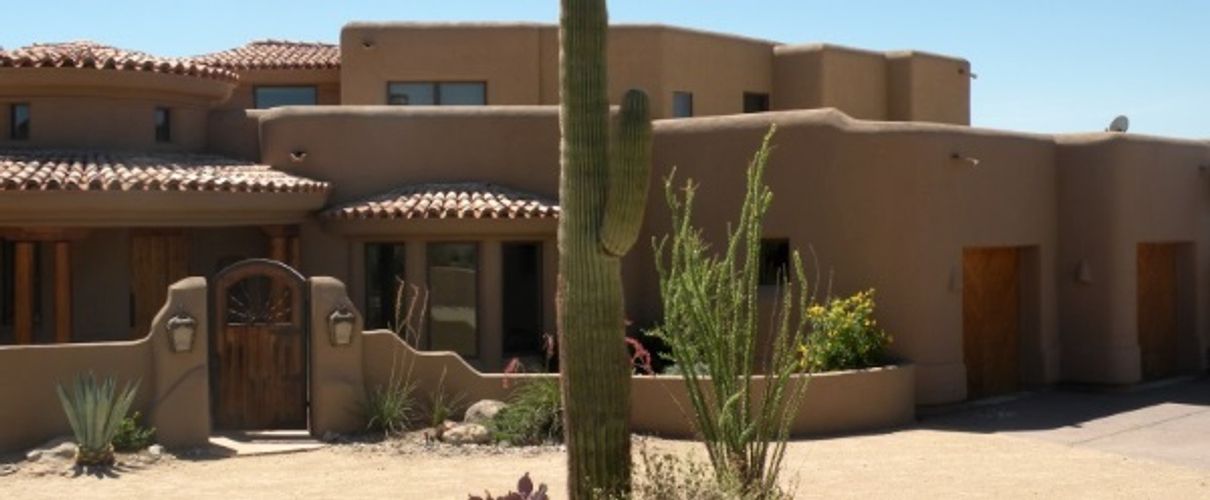 A home painted by an exterior painting contractor in Paradise Valley, AZ