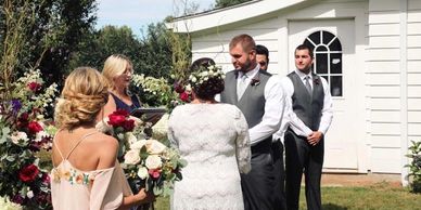Judy Thompson, CT JP, CT wedding officiant, CT non-denominational minister, CT wedding venue