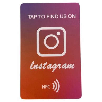 Buy custom printed instagram nfc business cards at Netzwork.me explore our selection of nfc products