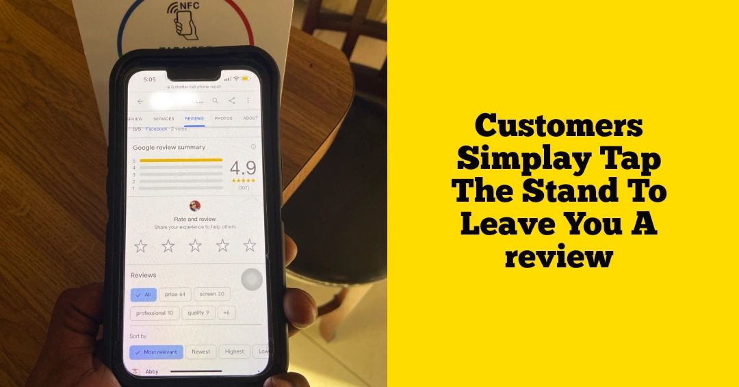Google reviews nfc table stands Automatically sync reviews to your business listing.
