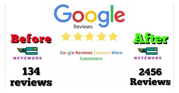 The more google reviews you have, the higher your business will appear in search results. Shop now