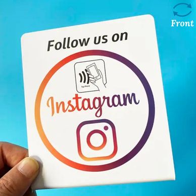 Shop for instagram nfc table displays today. Explore nfc products to help boost your business.