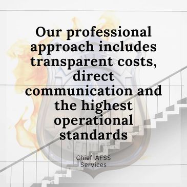 Chief AFSS Services - experts in the field.